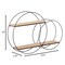 Vintiquewise Modern Decorative Wall Shelf - Stylish Multi-Functional Metal Display for Entryways, Bathrooms, Bedrooms, Living Rooms, and Offices
